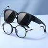 Trendy Sun Glasses for Driving Riding That Can Be Worn Over Other Glasses Wrap Around Fit Over Glasses Sunglasses Square Shades