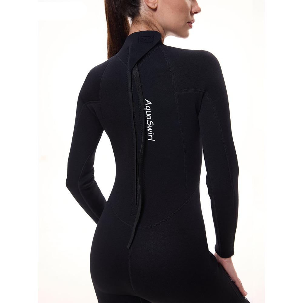 One-piece Long Sleeve Wetsuit for Women Sunscreen Warm Surf Suit Slimming UV Protection Jellyfish Wetsuit for Women