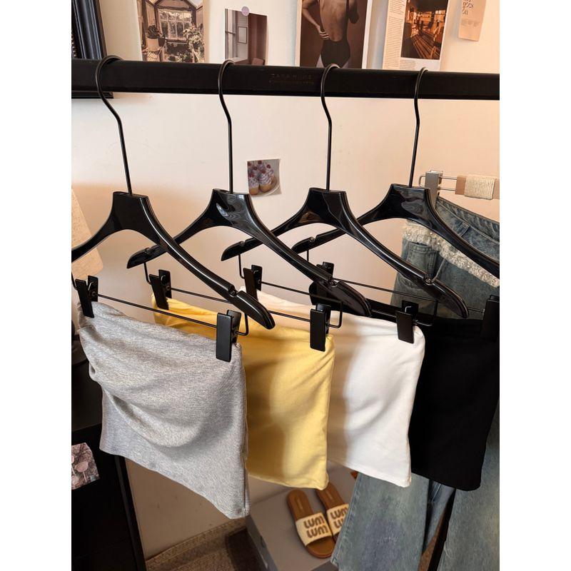 Kumikumi Pure Desire Style Sexy Temperament Pleat Tube Top Vest Women clothes Summer Slimming All-Match Belt Chest Pad Top