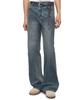 DECET Loose Flared Jeans Dcpt066Blue