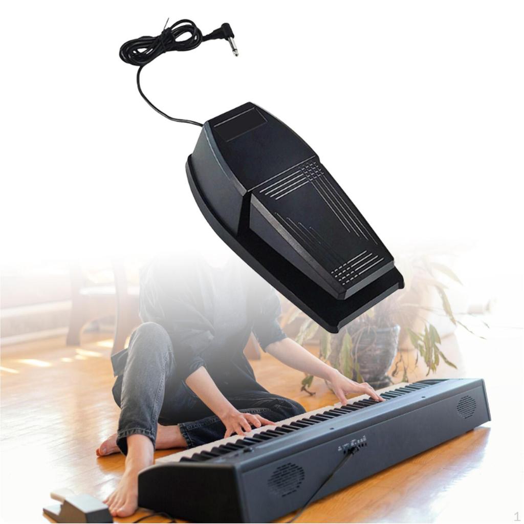 Sustain Pedal Music Instrument Parts Electric Pianos Nonslip Performance Electronic Piano Exercise