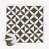 Self-Adhesive Vinyl Wall Decoration Abstract Geometric Pattern 9x30x30 Cm