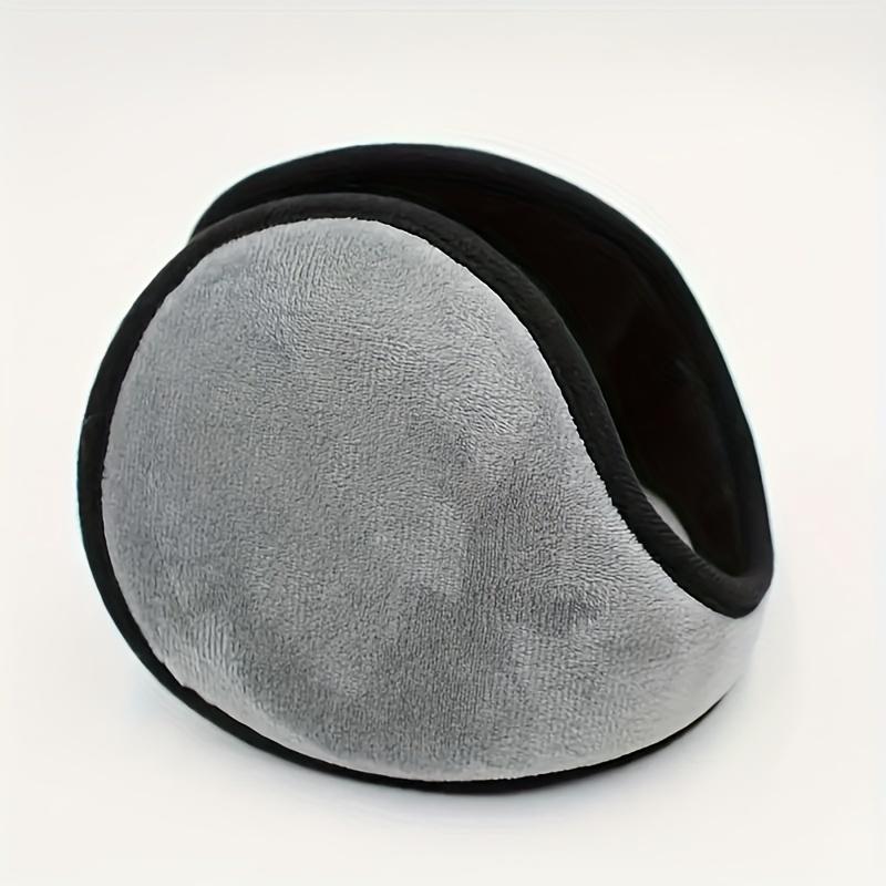 1pc Winter Plush Earmuffs for Men & Women - Thermal Ear Warmers with Soft, Windproof Boho Style Ear Muffs for Skiing, Cycling.