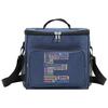 Insulated Bags Portable Shoulder Lunch Bag Waterproof Cooler Box Thermal Organizer Handbag for Men and Women Text Letter Pattern
