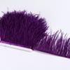 Ostrich Feather Trim 8-10cm 10-15cm 10Meters Fringe White for Clothes Ribbon Skirt Plumas Plume Decoration Wedding Party