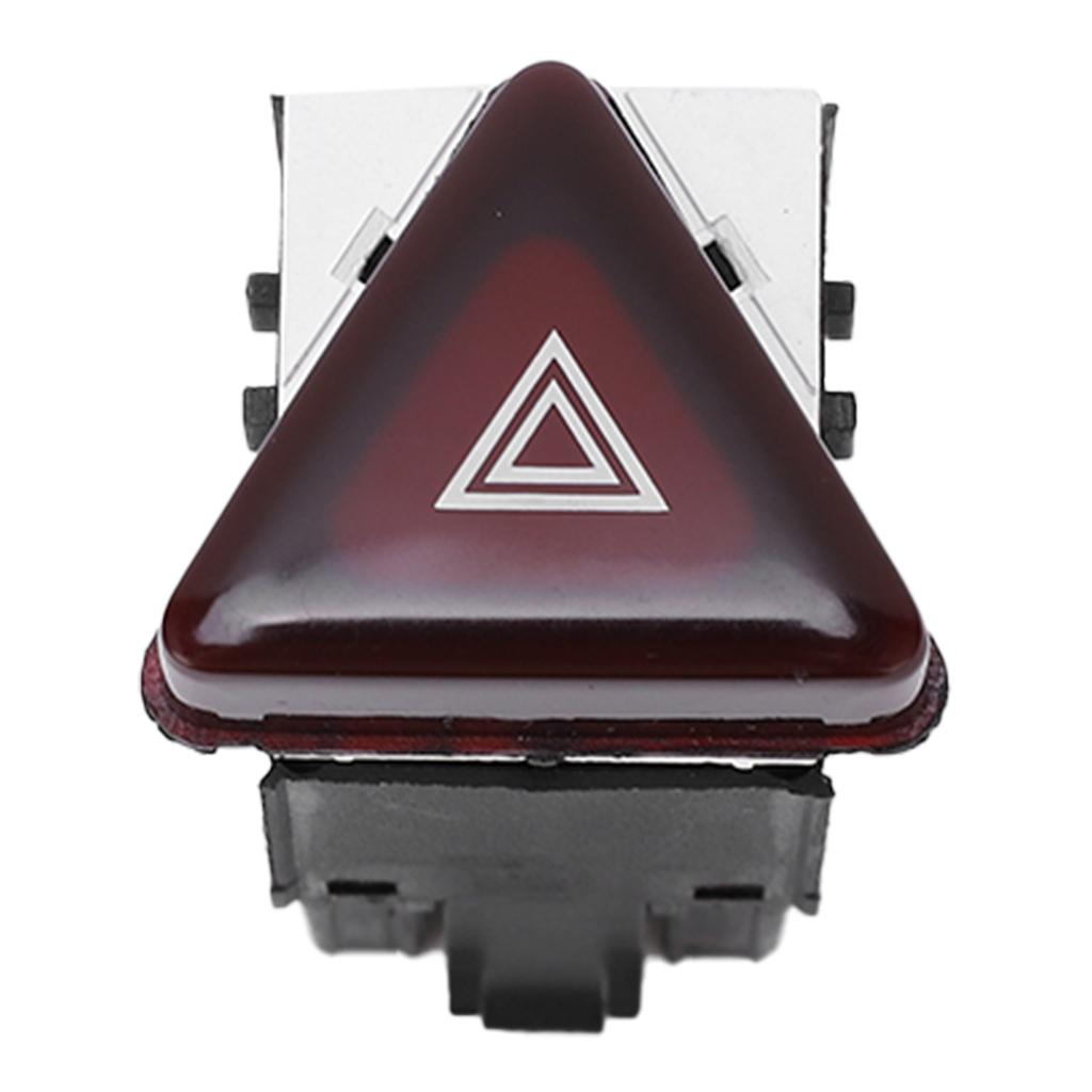 Dark Red Warning Emergency Flash Switch Button 1K0953509A Car Interior Accessories Replacement for RABBIT MK5
