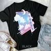 80s Retro Vaporwave Pastel Goth Soft Grunge Kawaii Moon Unisex Form T-shirt