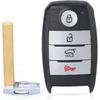 Car Key Fob Replacement for Kia Optima 2016 2017 2018 2019 2020(FCC ID:SY5JFFGE04 P/N:95440-D4000) 4 Buttons