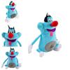 Delightful Blue Cat Oggy And The Cockroaches Soft Plush Doll For Kids And Adults