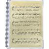 ITODA 9" X 12" Sheet Music Folder 60 Pages Sheet Music Binder Spiral Notebook Binder Organizer Guitar Piano Choir Music Binder,Lay Flat