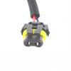 2Pcs H11 Male To HB3 9005 HB4 9006 Female Plug Connector Wiring Harness Car Headlight Fog Light Socket Adapter Cable