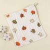 Class A Pure Cotton 6-Layer Gauze Washcloth Bib for Infants and Toddlers