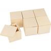 Boîtes en bois - Artémio - 5 x 5 cm - Lot de 6 - Décorables - Mixte