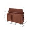 Thickened Tool Waist Pouch with Multiple Compartments Multi-Compartment