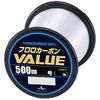 Yamatoyo Tegusu Fluorocarbon VALUE Bobbin-Wound Clear 500m 3.5