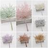 Create Your Own Xmas Decor with 10PCS Artificial Pine Leaves Branch Plant