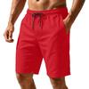 Heren Casual Atletische Shorts met Trekkoord Taille en Zakken Relaxte Pasvorm Lichtgewicht Ademend Stof voor Dagelijks Gebruik
