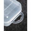 1pc Makeup Box, Modern Clear Portable Case For Home, For Holiday Beach, Bathroom Collection, Bedroom Collection, Large Capacity