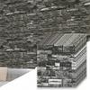 10pcs Soft Foam Brick Wall Sticker 38.5x35cm Self Adhesive Waterproof Stain Resistant Wallpaper Kitchen Household Home Decor