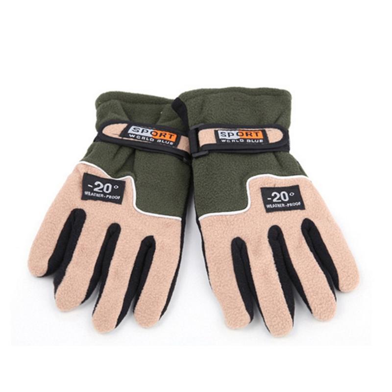 Men Women Winter Gloves Warm Thermal Anti-slip Outdoor Running Snowboard Gloves