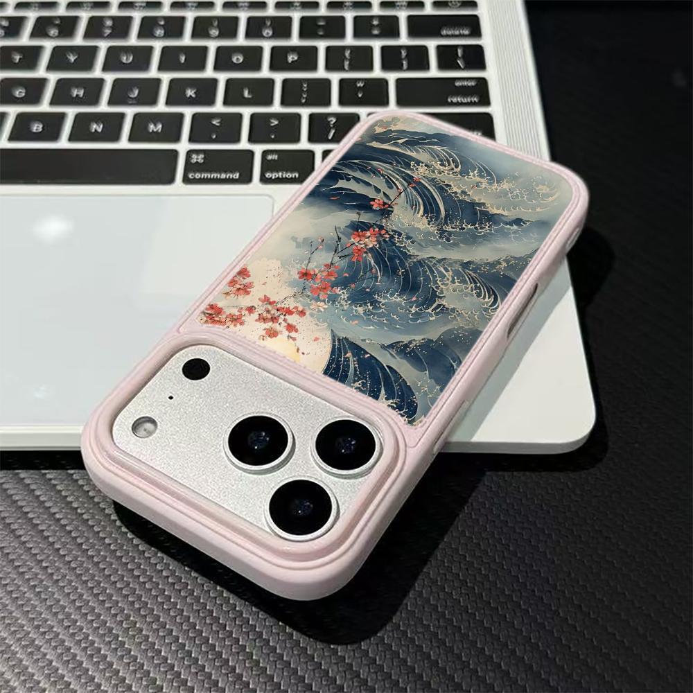 Chinese style ink painting of waves Phone Case For iPhone 17 17Air 15 14 13 12 11 16 Plus 16 Pro Max Shockproof Soft Cover Funda