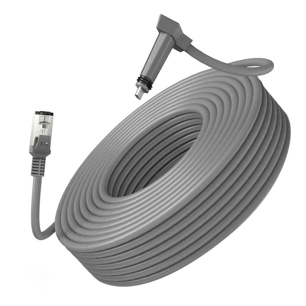 Satellite Cable RJ45 Male Water Proof Satellite Antenna Replacement Extension Cable for Gen 2