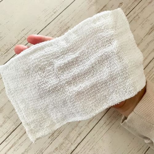 [.co.jp Exclusive] Brush Cloths, 4-Piece Set (Mini Type), 2 Pieces Per Pack (4 Brush Cloths Total), 100% Cotton