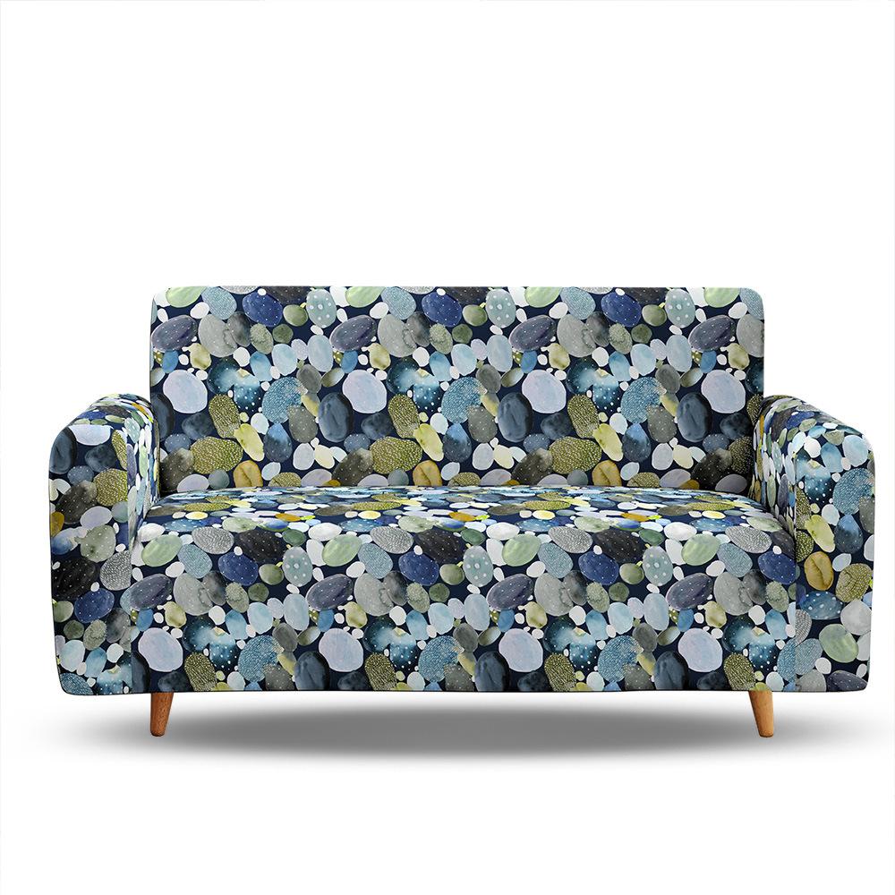 Pebble Easter Dust-Proof and Non-Slip Elastic Sofa Cover, All-Inclusive Magic Cover for All Seasons