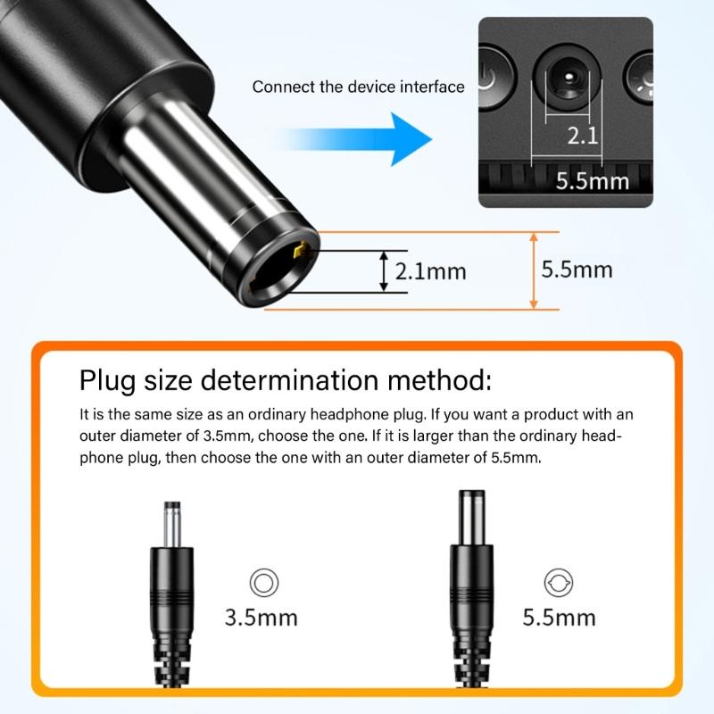 Automatic 5.5x2.1mm WiFi Reset Rebooter 24/72 Hour Automatic Restart Cable for WiFi Bridge/Router Rebooter