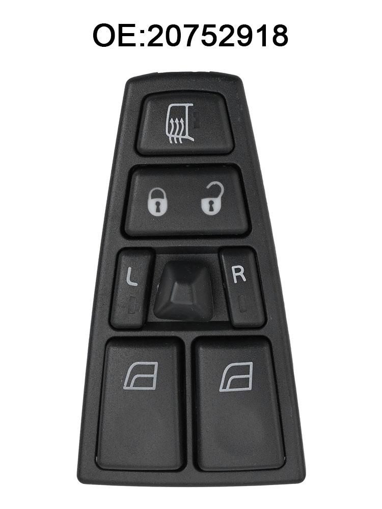 Schwarzer Spiegel-Steuerungsspiegel-Hebeknopf unter verschiedenen Bedingungen für Volvo-Modelle 6,5*5,5*13cm für VOLVO FH 12