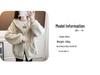 Women's Hooded Fleece Jacket 2025: Thick Lambswool Cardigan for Autumn/Winter