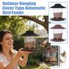 Outdoor Hanging Cover  Type Automatic Bird Feede