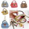 Creative With KeyChain Key Bag Simple PU Leather Mini Storage Pouch Multifunction Gift Coin Purse Wallet