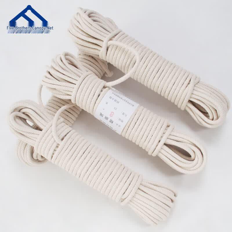 FiveBrothers Wax Cotton Rope for Flagpoles & Clotheslines