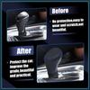 Car Automatic Gear Shift Knob Cover Protector with Blue Thread for Chevy Equinox 2018-2021 for Chevy Malibu 2016-2020 Automotive Parts