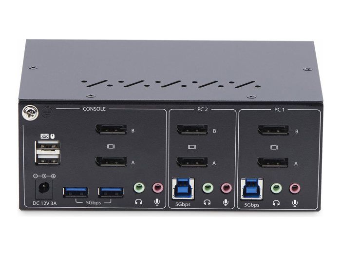 Commutateur KVM - STARTECH - 2 Ports - 4K 60Hz - USB 5Gbps - Émulation USB