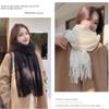 Thickened Imitation Cashmere Scarf Tassel Soft Scarf New Winter Scarf  Winter