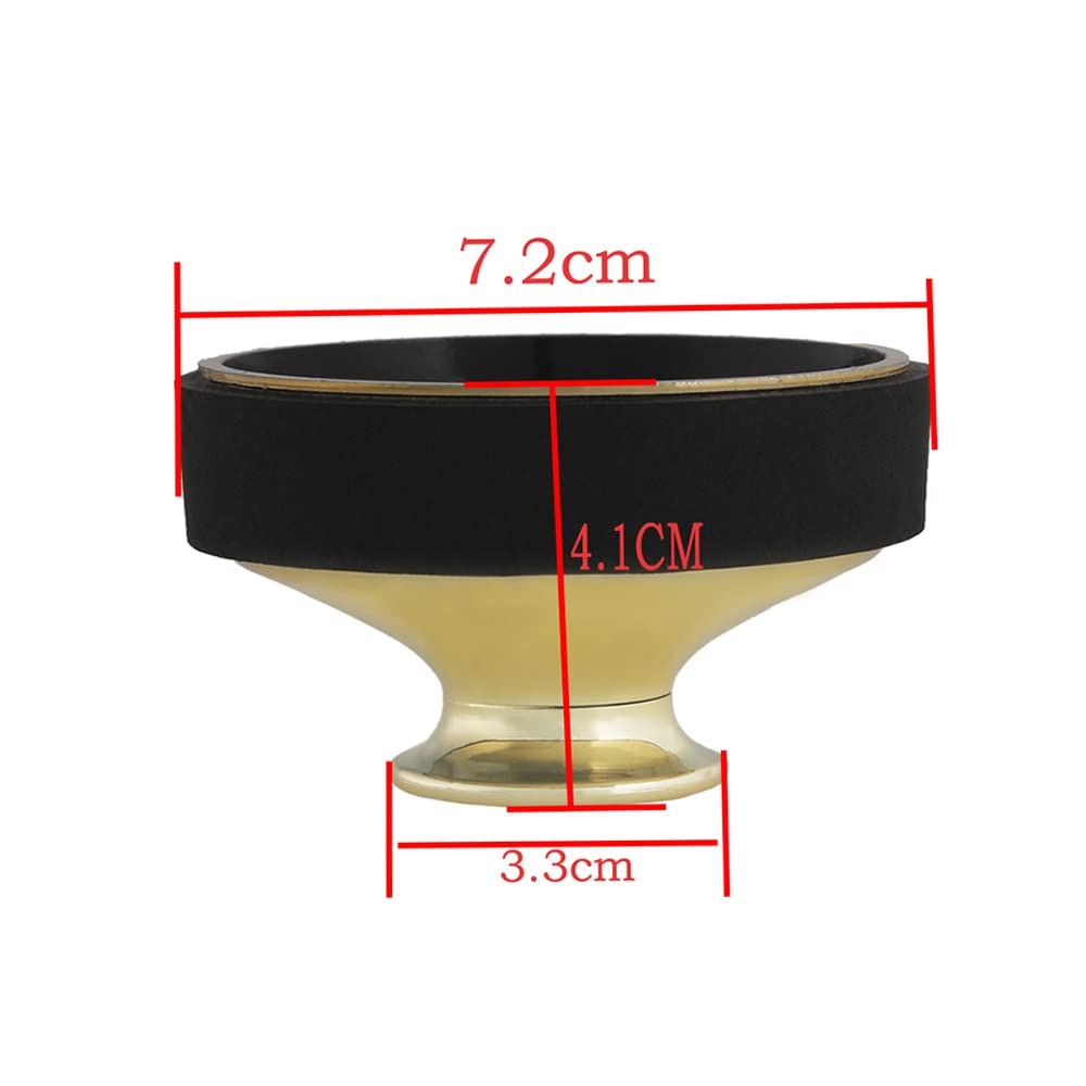 Bulaned Lightweight ABS Mute Silencer for Alto SaxophoneSaxophone