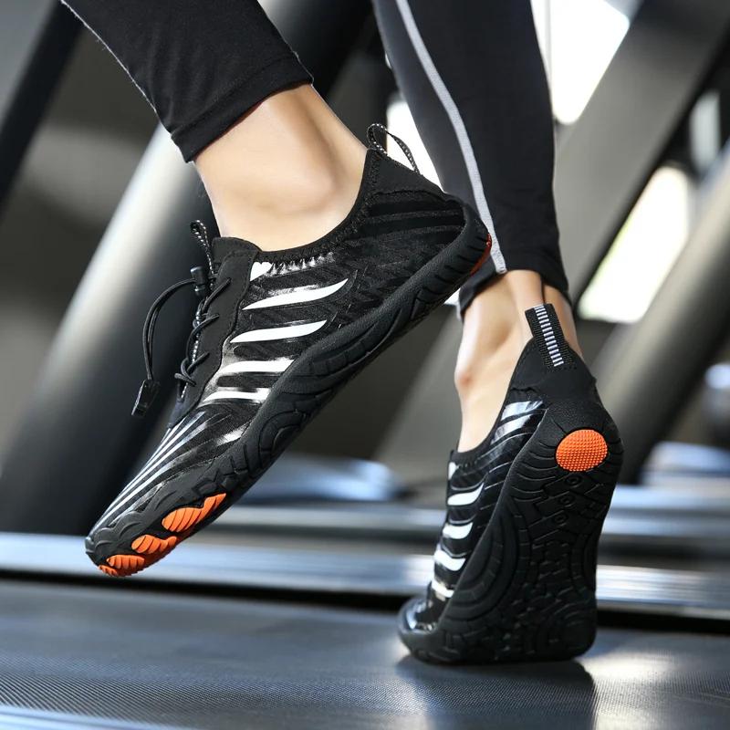 Fashion Men Barefoot Shoes Five Fingers Sock Sneakers Quick Drying Swimming Beach Upstream Water Surfing Walking Sport Sneakers Women