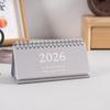 New 2026 Simple Style English Mini long style Desk Calendar Desktop Display Portable Calendar Desktop Decoration Handmade Diary