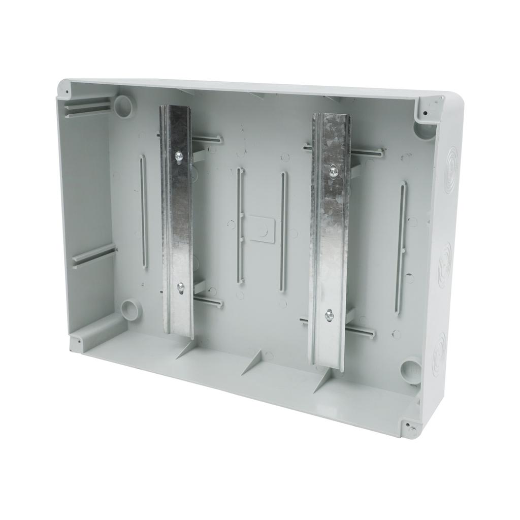 24 Circuits Box Distribution Box Wiring Project 37*27.5*11CM Electric Box Railway Application Wiring Knock-out Holes