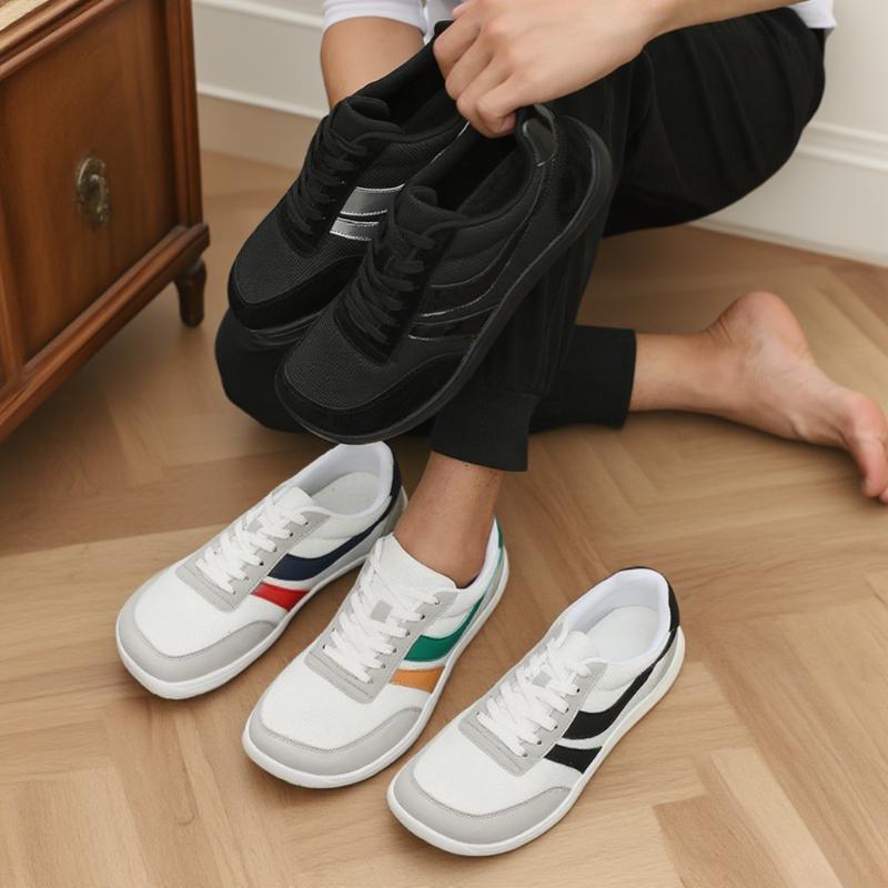Nuove Scarpe Barefoot a Punta Larga Leggere Traspiranti Sneakers Barefoot Estive per Esterno Rilassamento Ottimale Scarpe Casual da Passeggio