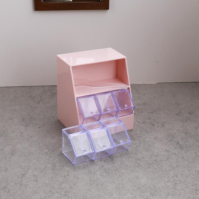 1/12 Dollhouse Simulation Candy Display Rack Drawer Cabinet Model Dollhouse Furniture Decoration Mini Supermarket Scene Ornament