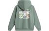 Men's Sweatshirt Li-Ning Li Ning Skateboard Sweatshirt Unisex Mountain Green