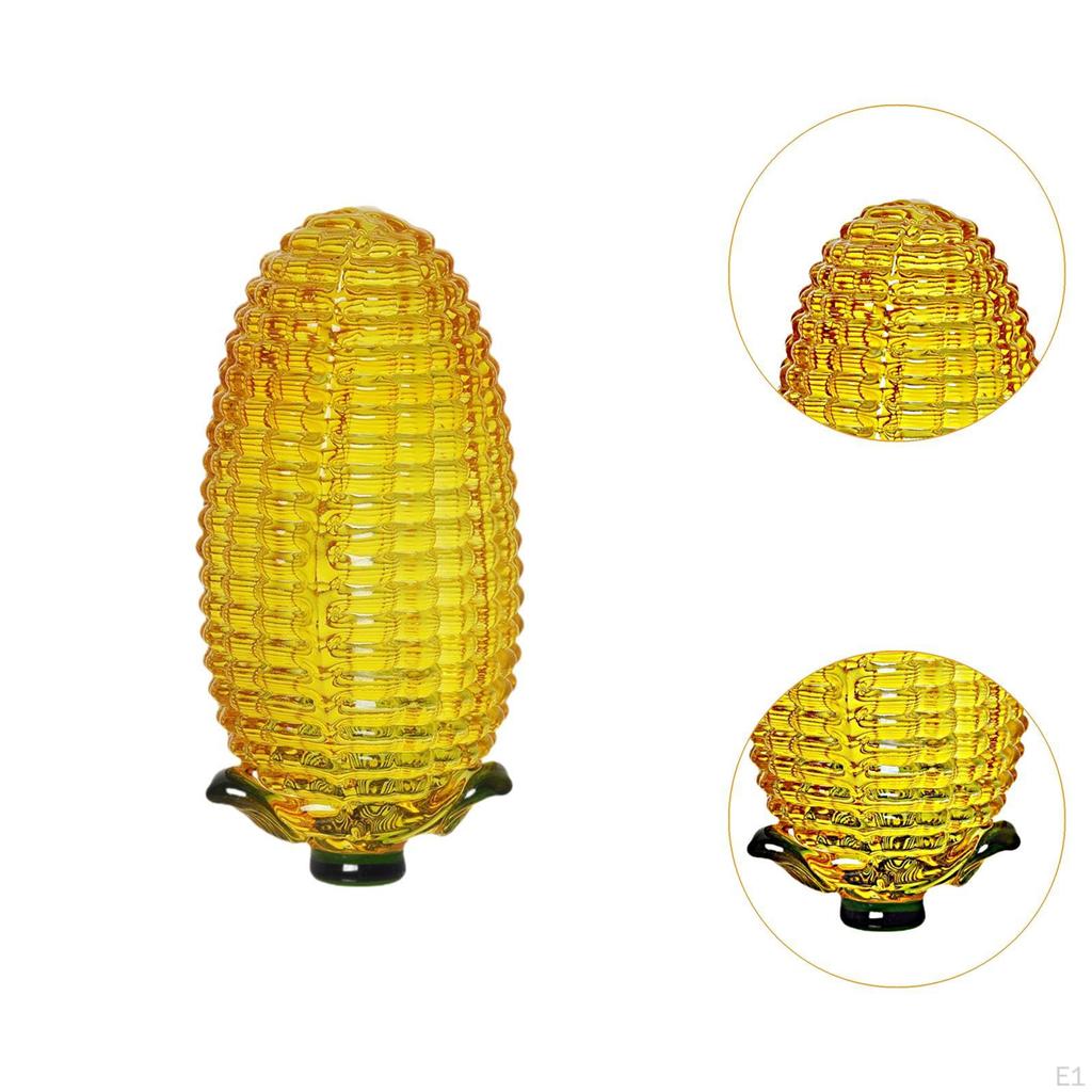 Decorative Fruits Figurines Chirstmas Decor Multicolor Creative Collectible Display Props Crystal