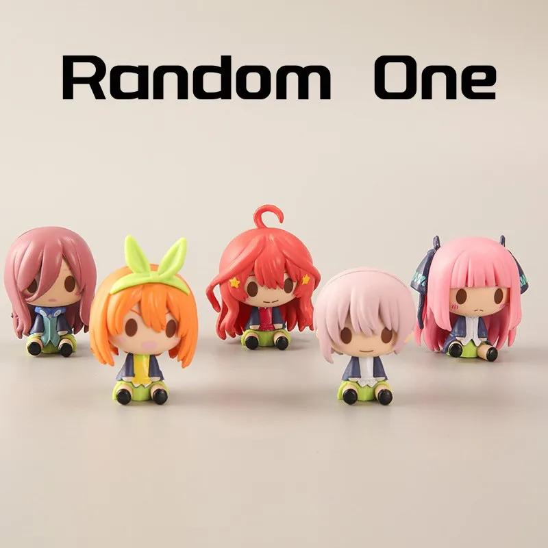 

Фигурки Мику Ёцуба Аниме Квинтессенциальные квинтуплеты Фигурки Нино Милые Ицуки Ичика Экшн-фигурка Декор Аксессуары для стола