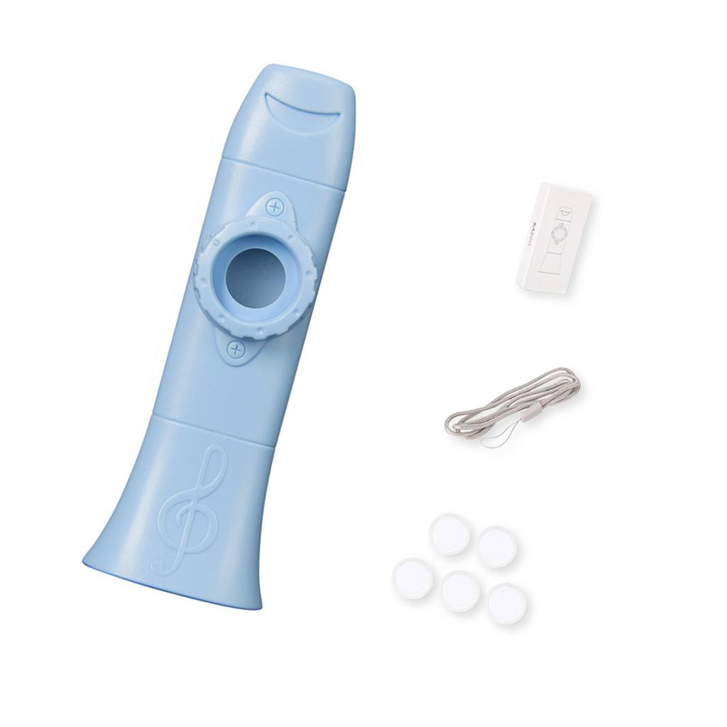 Professional Kazoo Instrument with Lanyard and 5 Replacement Membranes For Kids Adults Music Enthusiasts and Beginners