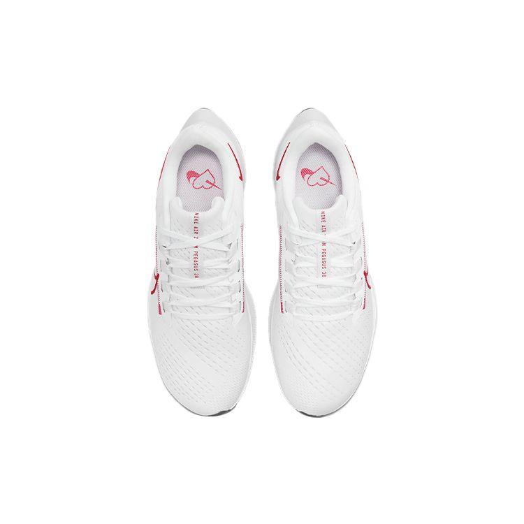 Nike Air Zoom Pegasus 38 White Mystic Hibiscus Women Sneakers Iris-Whisper Pink-Prime CW7358-106