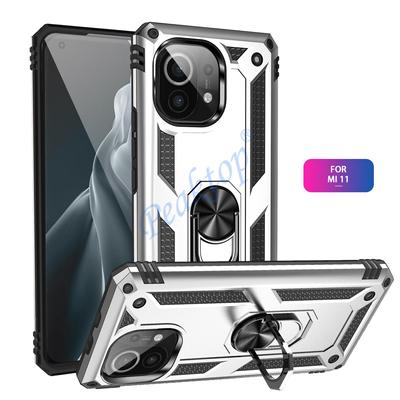 Per Xiaomi Mi 11 Custodia per Xiaomi Mi11 Armatura Robusta Militare Antiurto Magnete Supporto Auto Anello Custodia Copertura