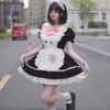 Girl Cosplay Lolita Dress With Polyester Fabric For Halloween Costume And Anime Role Play